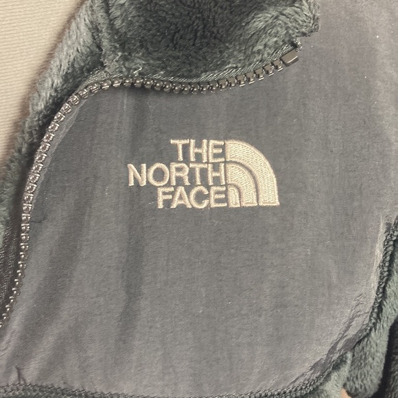 The North Face Plush Warm Polyester Lining Black Jacket Girls Size M/M - Picture 3 of 9